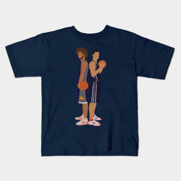 Brook and Robin Lopez Kids T-Shirt by xRatTrapTeesx